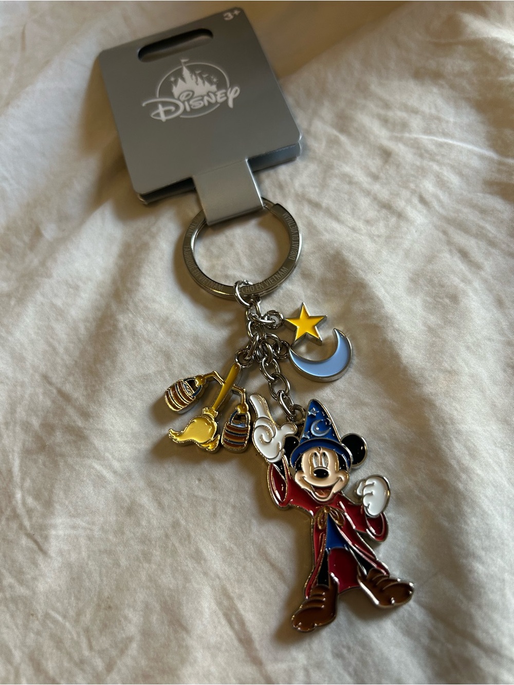 Disney Sorcerer s Apprentice Keychain Disneyland